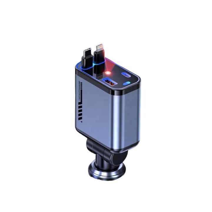 Retractable Car Charger-شاحن سيارة قابل للسحب