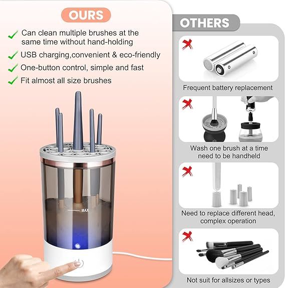 Automatic Multi Brush Cleaner-منظف الفرش المتعدد الأوتوماتيكي