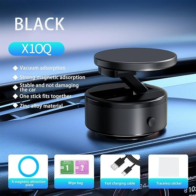 Magnetic Suction Car Phone Mount-حامل هاتف السيارة المغناطيسي