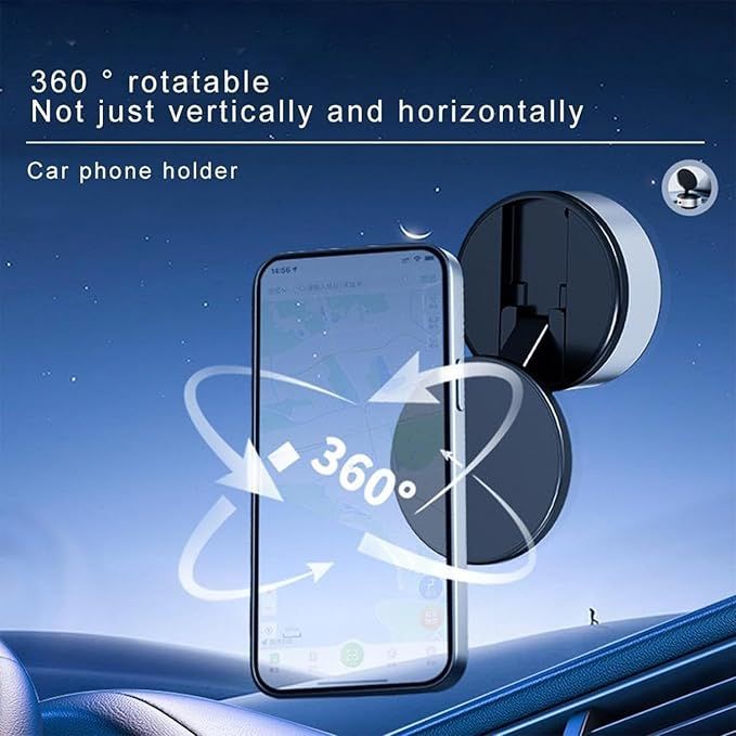 Magnetic Suction Car Phone Mount-حامل هاتف السيارة المغناطيسي