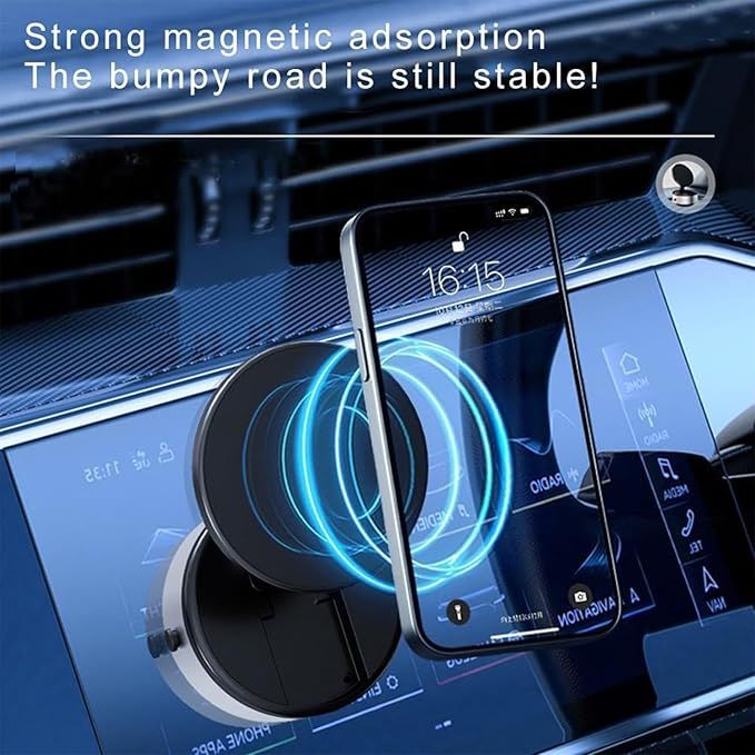 Magnetic Suction Car Phone Mount-حامل هاتف السيارة المغناطيسي